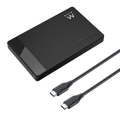 CAJA HDD EWENT EW7064 USB 3.2 GEN1 2.5" SATA USB-C+A - miniatura 2