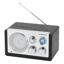 TREVI RR 501 BT Grabadora De Radio Cassette Con Bluetooth, Radio 4 Bandas, Entrada USB/SD Y Micrófono, Color Rojo (clásico Boombox)